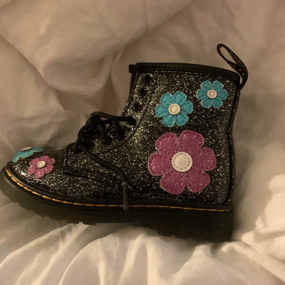1460 cosmic glitter lace boots - Picture 3 of 4
